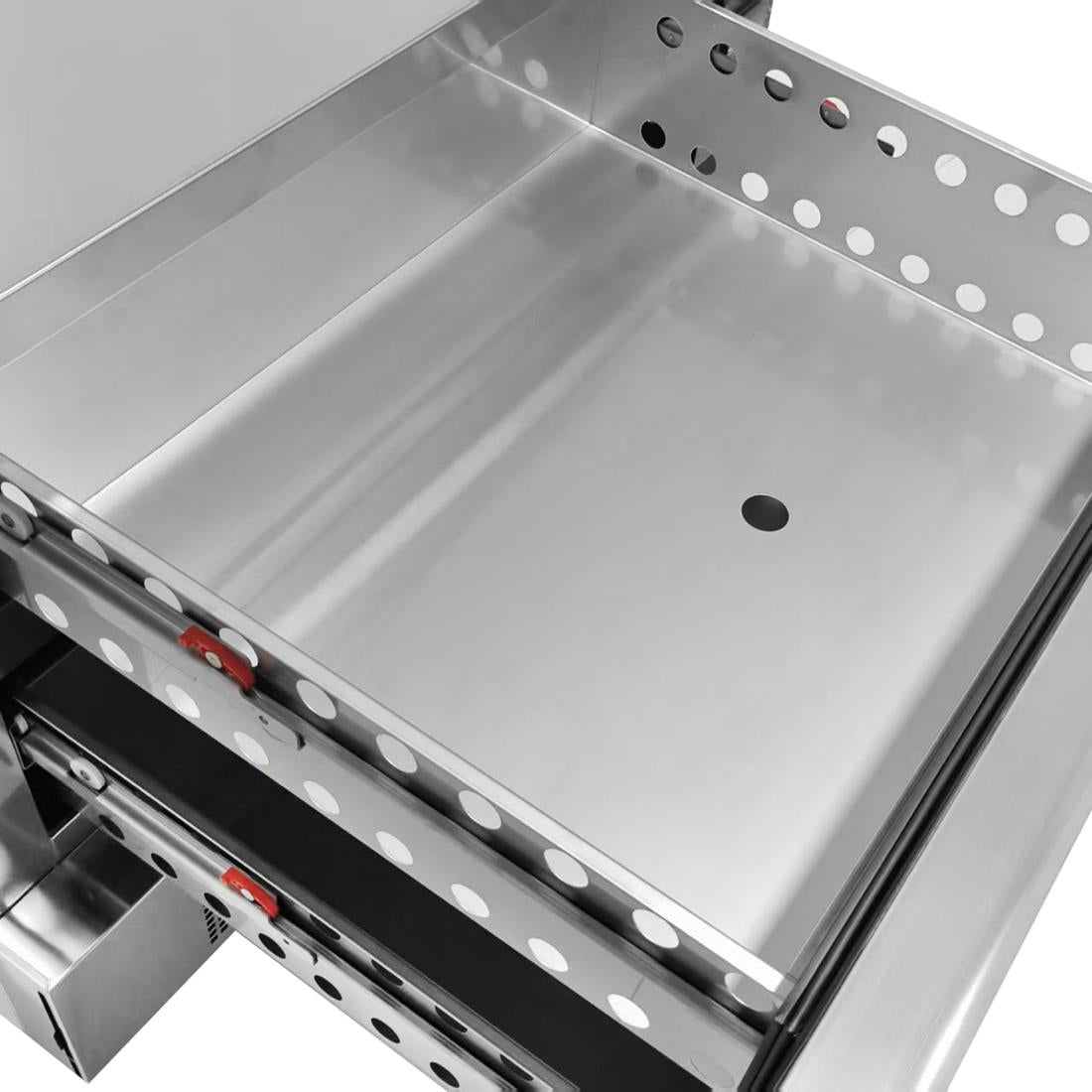 Polar U-Series Double Drawer Dual Temperature Counter Fridge Freezer 4xGN • PAS-DA996-A