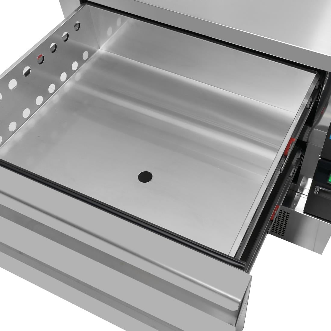 Polar U-Series Double Drawer Dual Temperature Counter Fridge Freezer 6xGN • PAS-DA997-A