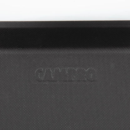 Cambro Treadlite Rectangular Non-Slip Tray - Black - 457x355mm • PAS-DB005