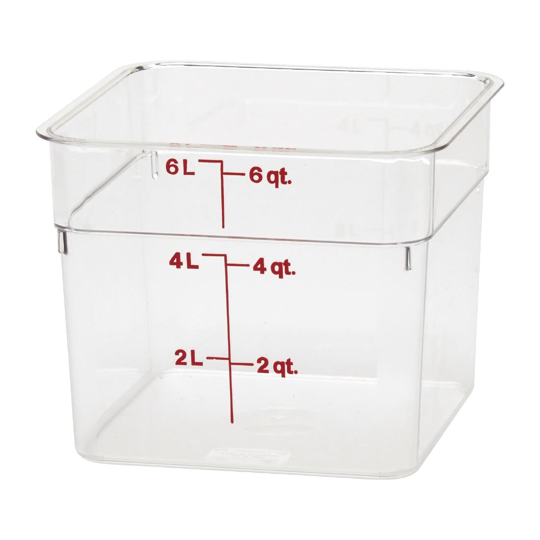 Cambro Square Polycarbonate Food Storage Container 5.7 Litre • PAS-DB010