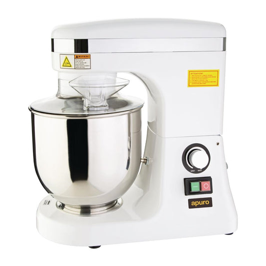 Apuro 7Ltr White Planetary Mixer • PAS-DB266-A