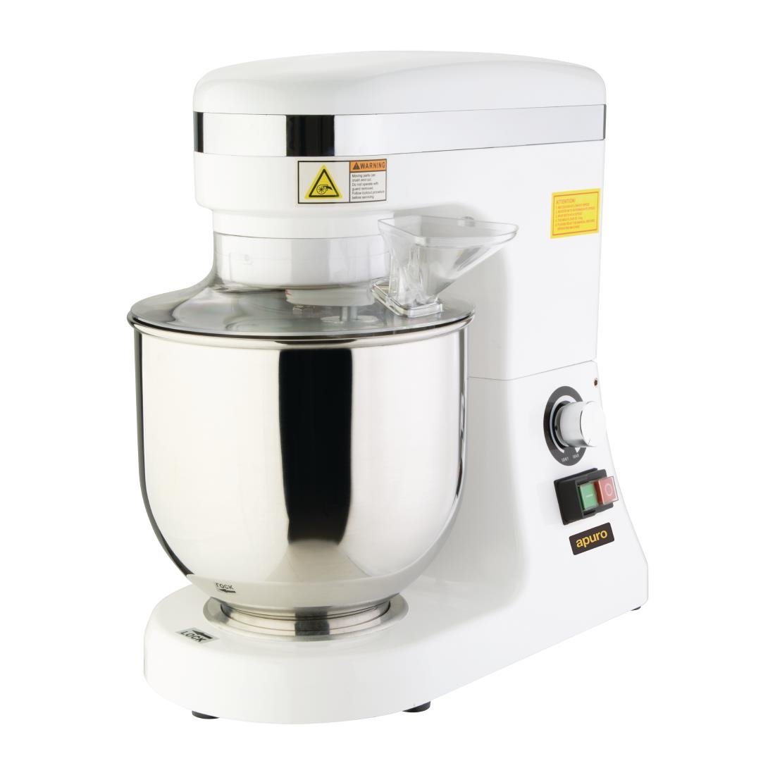 Apuro 7Ltr White Planetary Mixer • PAS-DB266-A