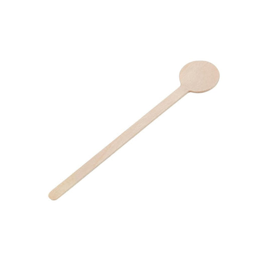 Fiesta Compostable Biodegradable Wooden Cocktail Stirrers 100mm (Pack of 100) • PAS-DB492