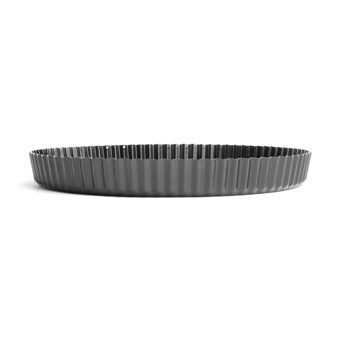 Vogue Non-Stick Quiche Tin With Removable Base 300mm • PAS-DB568