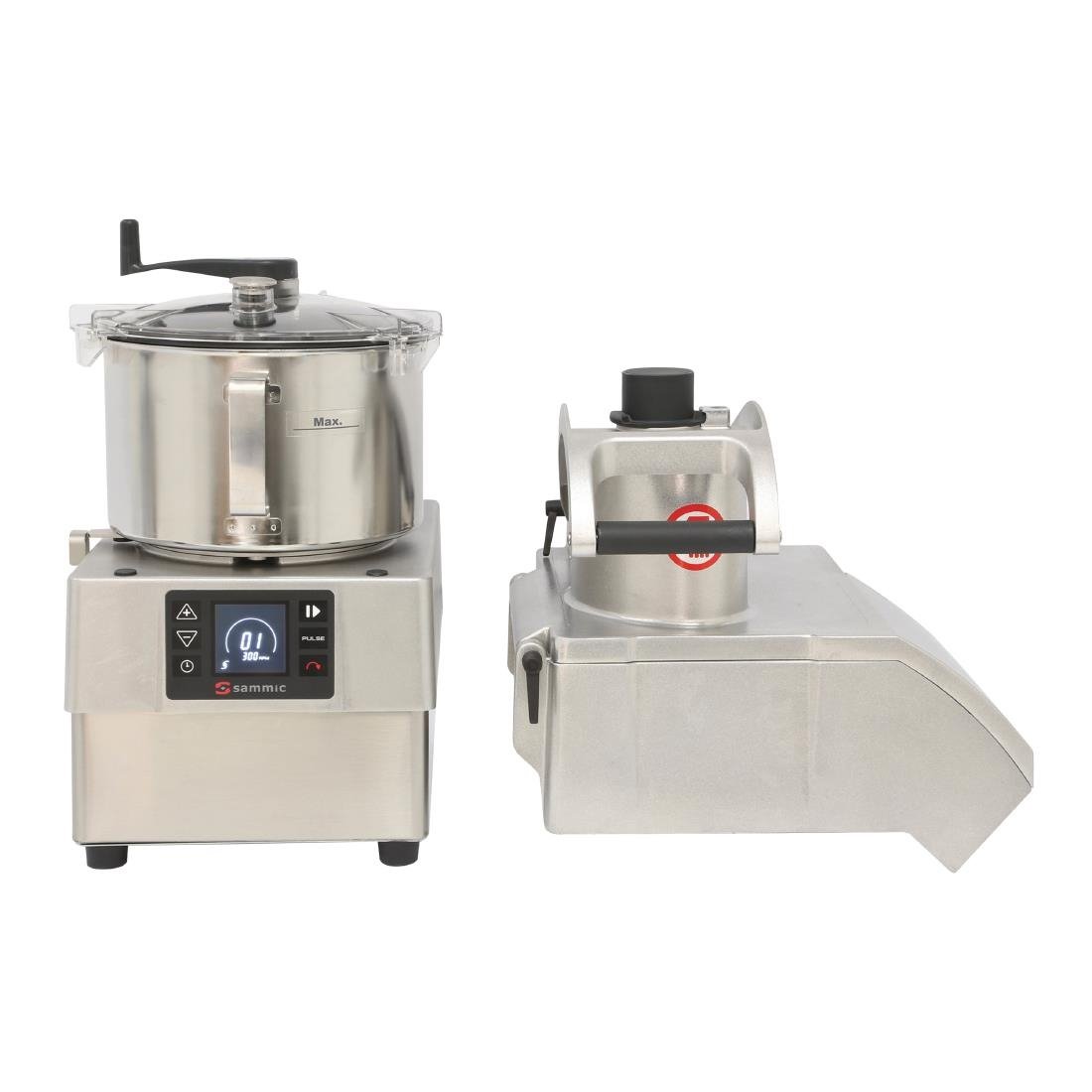 Sammic Ultra Range Combination Vege Prep Machine - 5Ltr Bowl • PAS-DB938