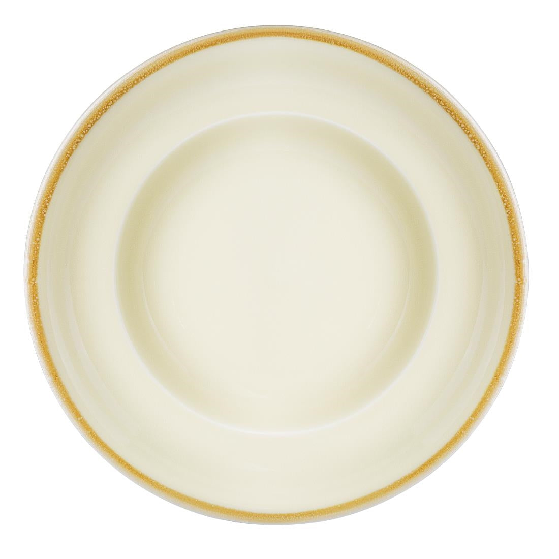 Olympia Kiln Sandstone Pasta Bowl - 340ml 11.5fl oz (4 Pack) (250(Ø)mm | 9 3/4". Pack Quantity: 4) • PAS-DC304