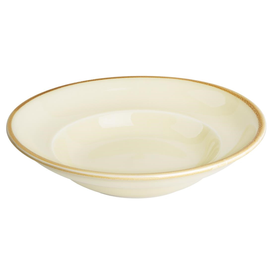 Olympia Kiln Sandstone Pasta Bowl - 340ml 11.5fl oz (4 Pack) (250(Ø)mm | 9 3/4". Pack Quantity: 4) • PAS-DC304