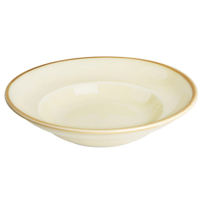 Olympia Kiln Sandstone Pasta Bowl - 340ml 11.5fl oz (4 Pack) (250(Ø)mm | 9 3/4". Pack Quantity: 4) • PAS-DC304