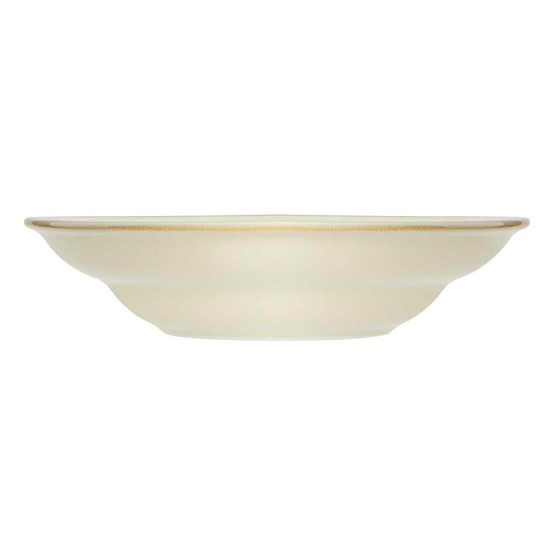 Olympia Kiln Sandstone Pasta Bowl - 340ml 11.5fl oz (4 Pack) (250(Ø)mm | 9 3/4". Pack Quantity: 4) • PAS-DC304