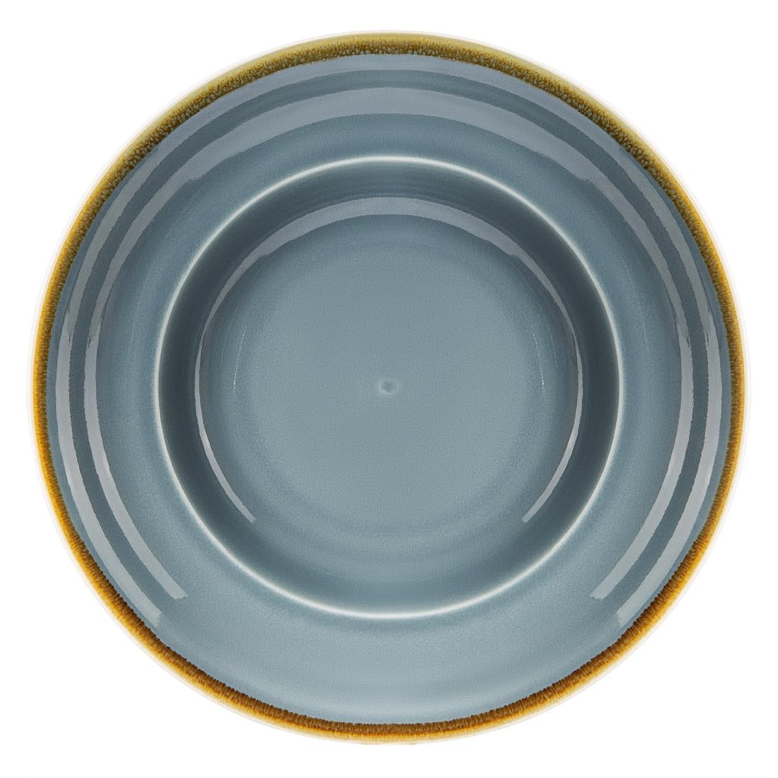 Olympia Kiln Ocean Pasta Bowl - 340ml 11.5fl oz (4 Pack) (250(Ø)mm | 9 3/4". Pack Quantity: 4) • PAS-DC305