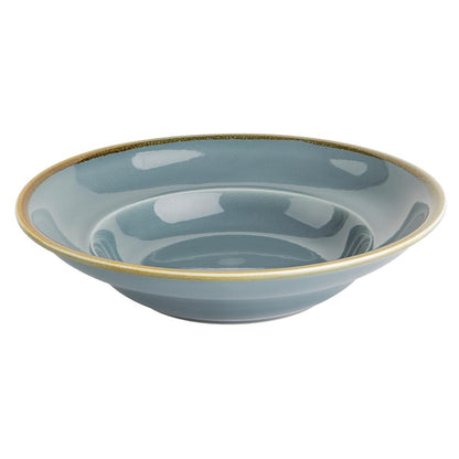 Olympia Kiln Ocean Pasta Bowl - 340ml 11.5fl oz (4 Pack) (250(Ø)mm | 9 3/4". Pack Quantity: 4) • PAS-DC305