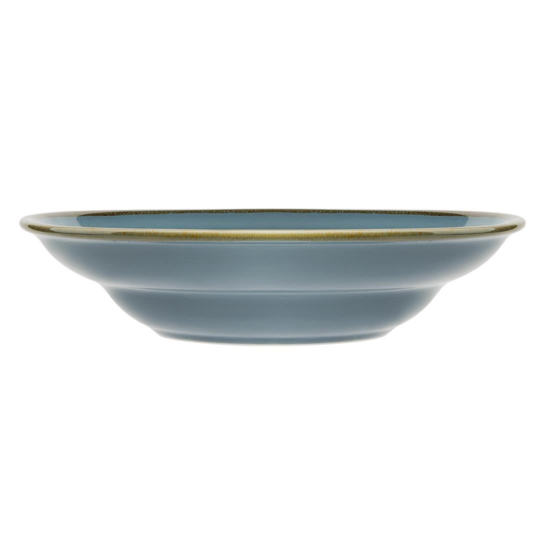 Olympia Kiln Ocean Pasta Bowl - 340ml 11.5fl oz (4 Pack) (250(Ø)mm | 9 3/4". Pack Quantity: 4) • PAS-DC305