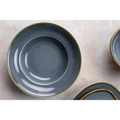 Olympia Kiln Ocean Pasta Bowl - 340ml 11.5fl oz (4 Pack) (250(Ø)mm | 9 3/4". Pack Quantity: 4) • PAS-DC305