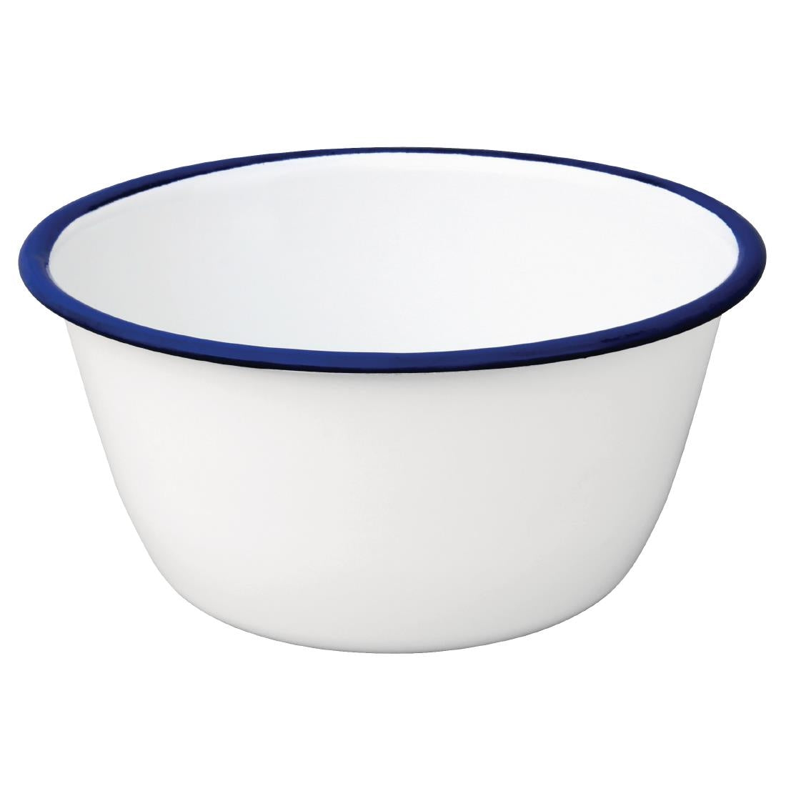 Olympia Enamel Pudding Bowls 155mm (6 Pack) (Pack of 6) • PAS-DC389