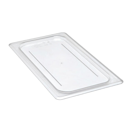 Cambro Polycarbonate Gastronorm 1/3 Flat Lid - Clear • PAS-DC664