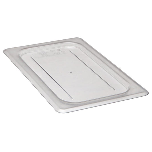 Cambro Polycarbonate Gastronorm 1/4 Flat Lid - Clear • PAS-DC665
