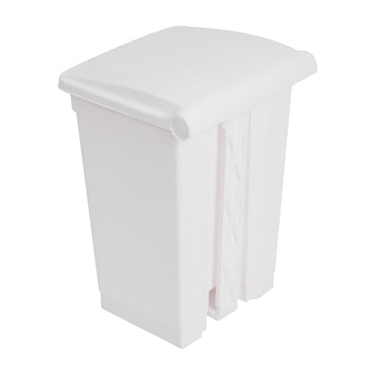 Jantex Pedal Bin White 45Ltr • PAS-DC709
