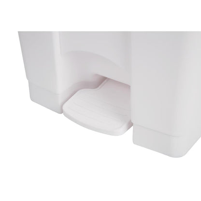 Jantex Pedal Bin White 45Ltr • PAS-DC709