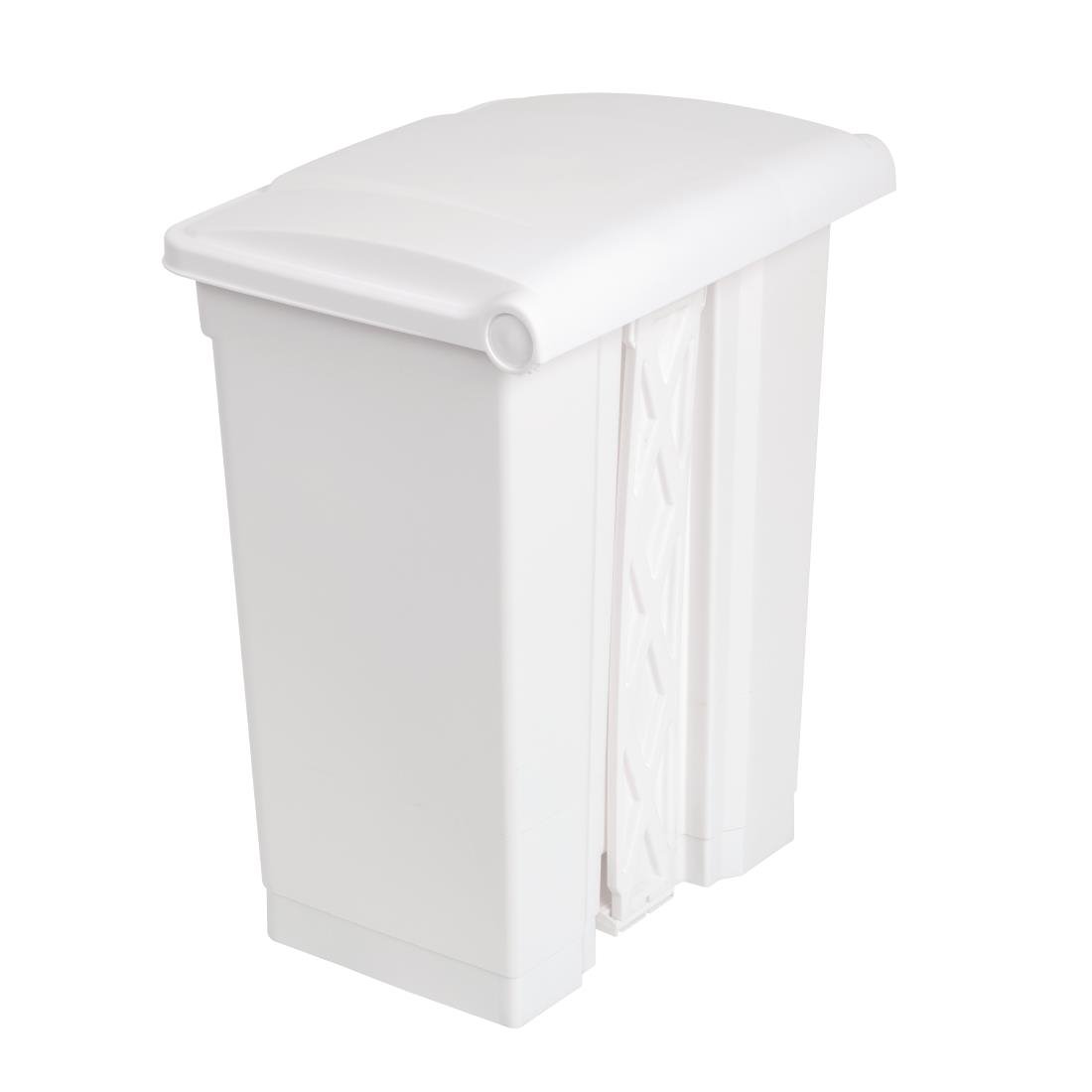 Jantex Kitchen Pedal Bin White 65Ltr • PAS-DC711