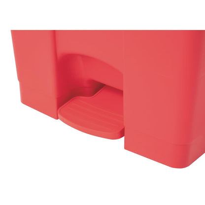 Jantex Pedal Bin Red 87Ltr • PAS-DC712