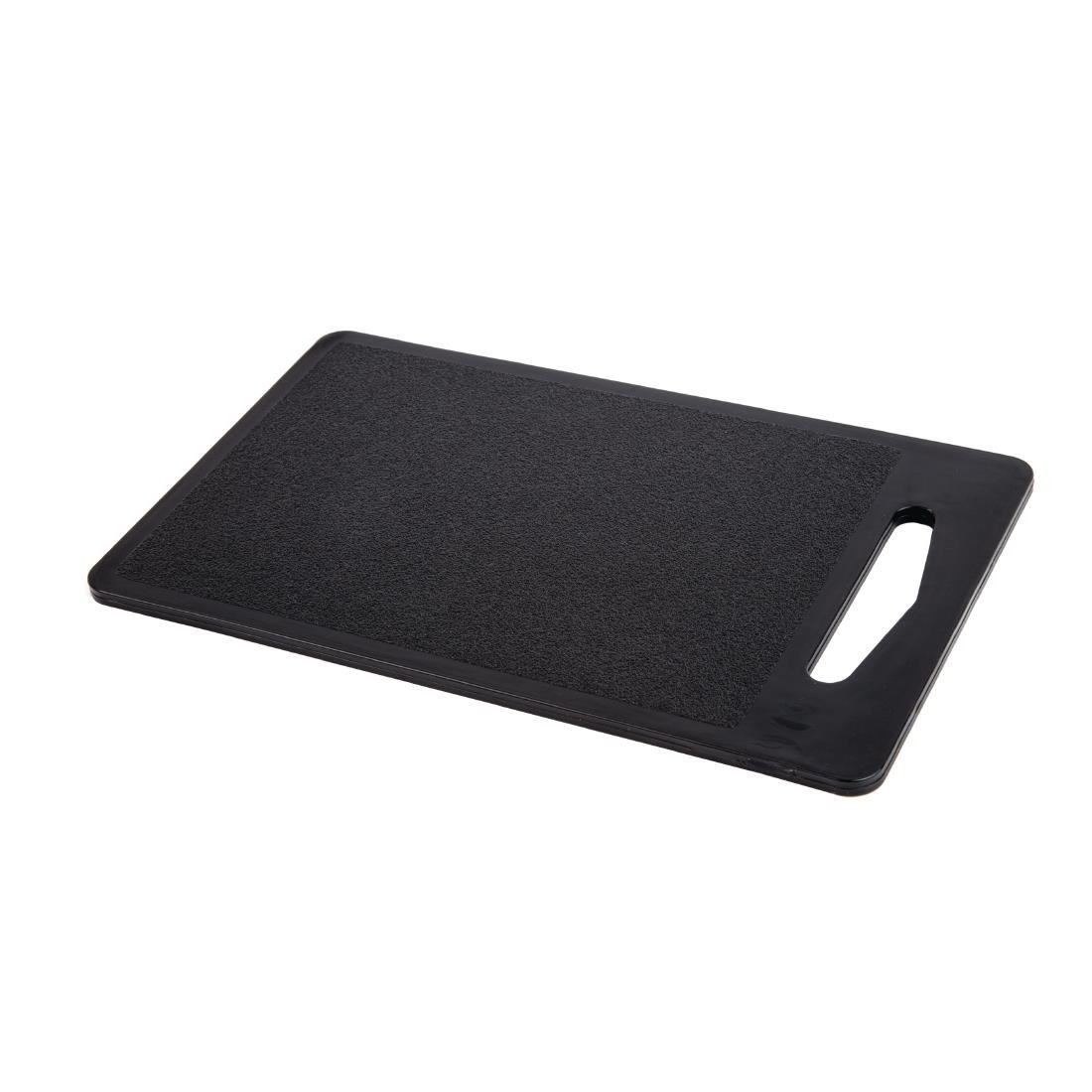Hygiplas Bar Cutting Board Black - 153x255x7mm • PAS-DC717