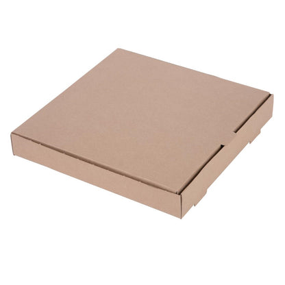 Fiesta Compostable Plain Pizza Boxes 12" (100 Pack) (Pack of 100) • PAS-DC724