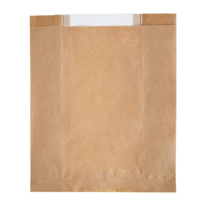 Fiesta Compostable Food Bags with Glassine Windows (Pack of 1000) • PAS-DC875