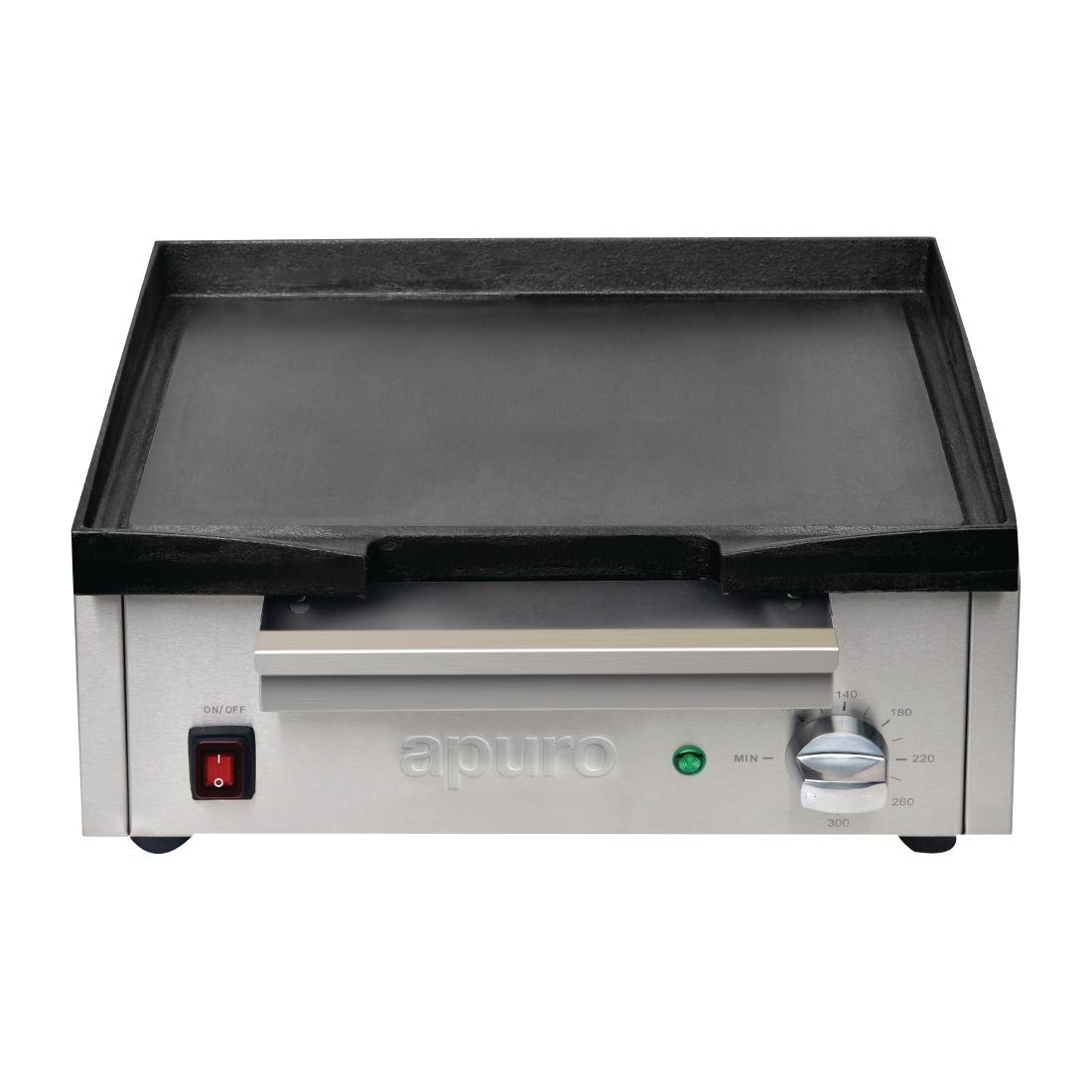 Apuro Cast Iron Countertop Electric Griddle • PAS-DC900-A