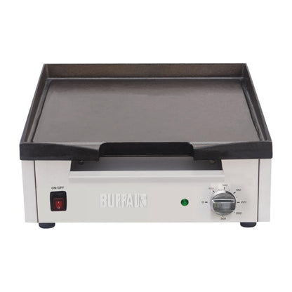 Apuro Cast Iron Countertop Electric Griddle (1.8kW. Cooking area: 385x280mm) • PAS-DC900-A