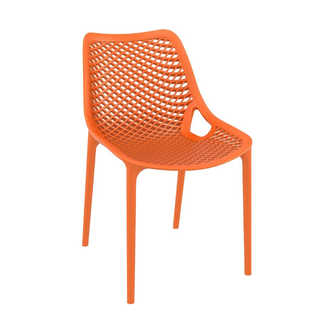 Furnlink Siesta Exclusive Air Chair - Orange (2 Pack) (Pack of 2) • PAS-DD005