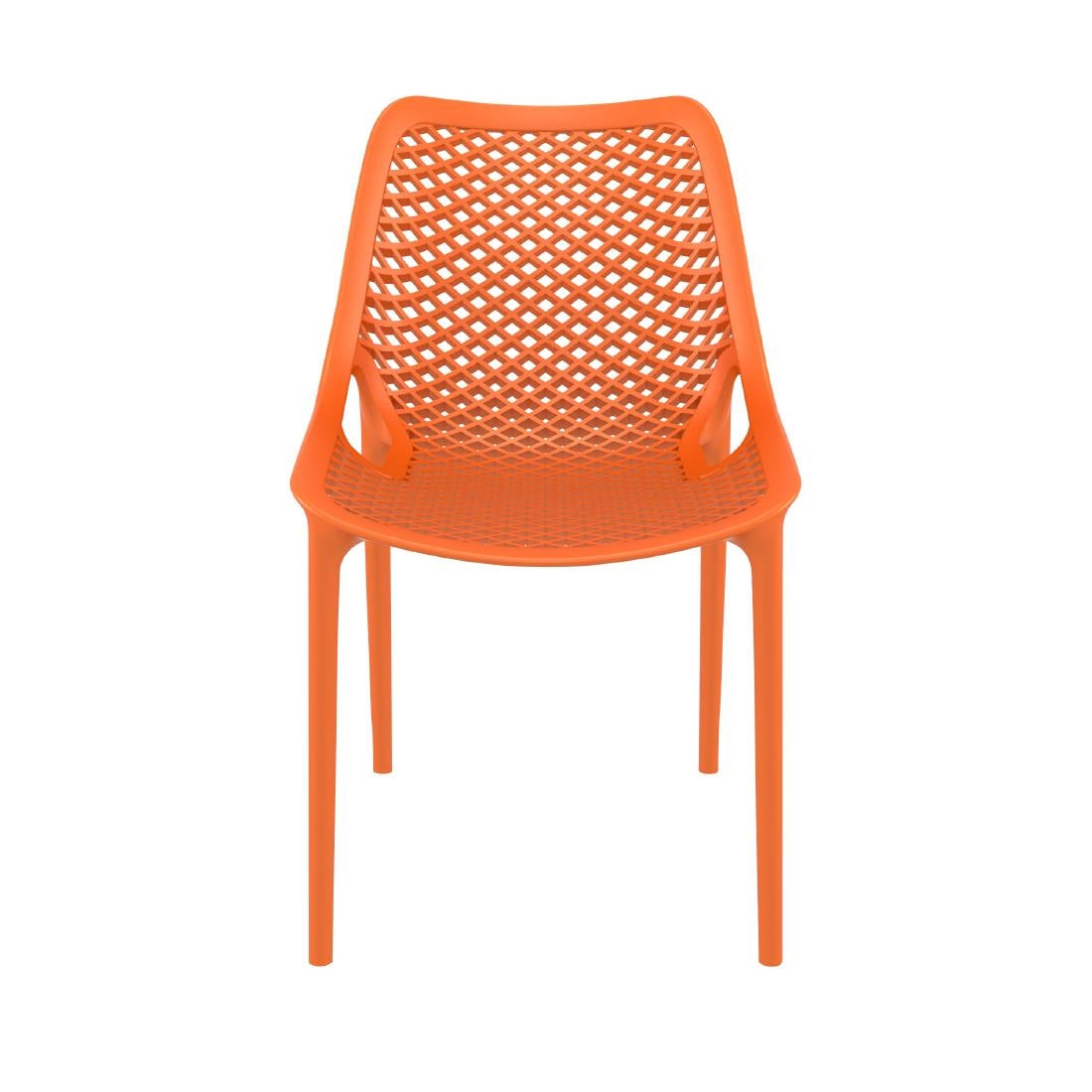 Furnlink Siesta Exclusive Air Chair - Orange (2 Pack) (Pack of 2) • PAS-DD005