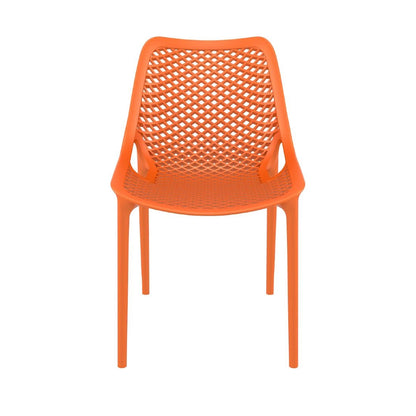 Furnlink Siesta Exclusive Air Chair - Orange (2 Pack) (Pack of 2) • PAS-DD005