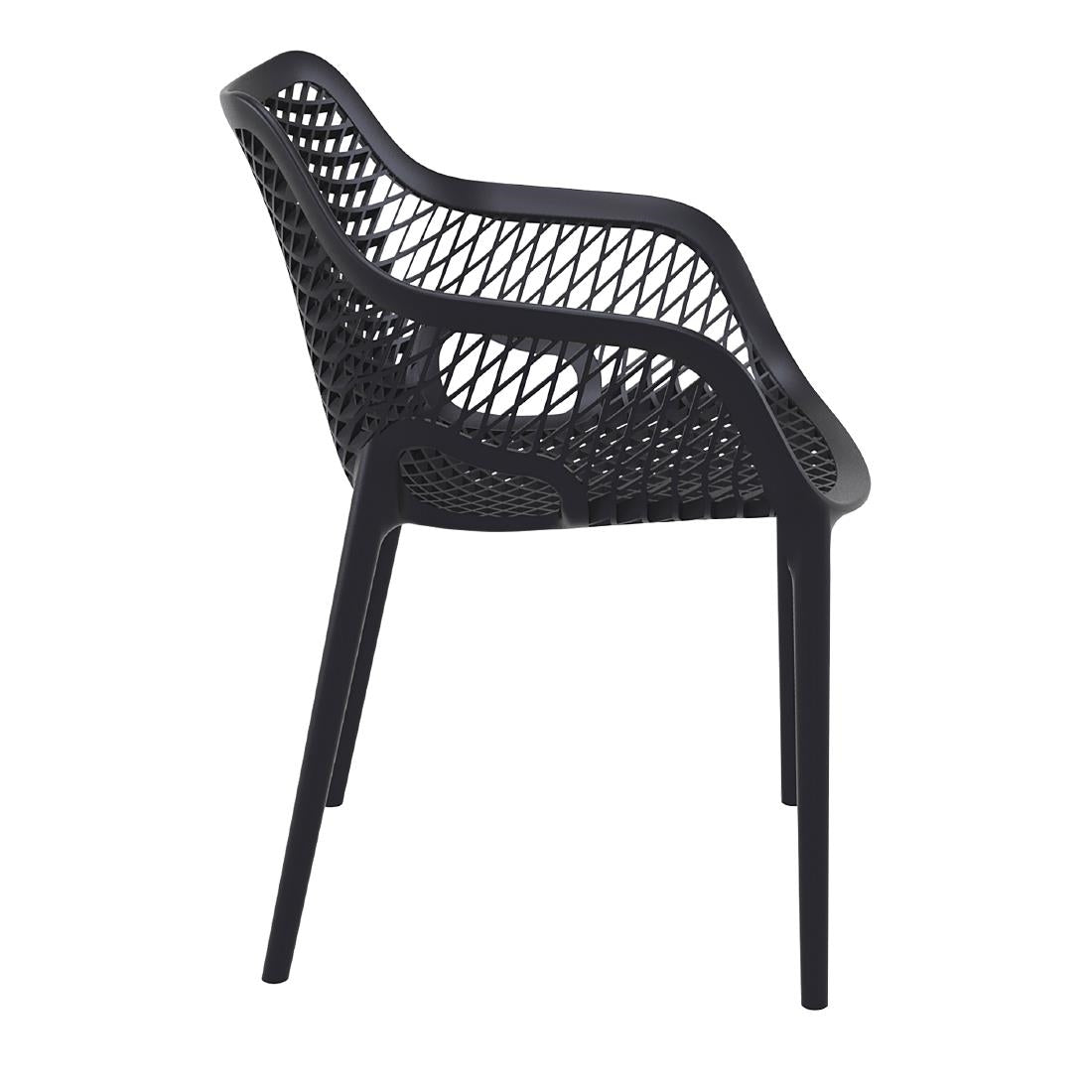 Siesta Exclusive Air XL Armchair Black (2 Pack) • PAS-DD010