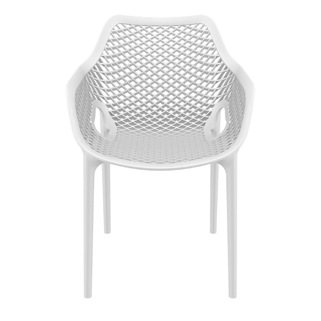 Furnlink Siesta Exclusive Air XL Armchair - White (2 Pack) (Pack of 2) • PAS-DD016