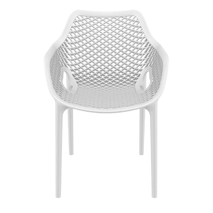 Furnlink Siesta Exclusive Air XL Armchair - White (2 Pack) (Pack of 2) • PAS-DD016