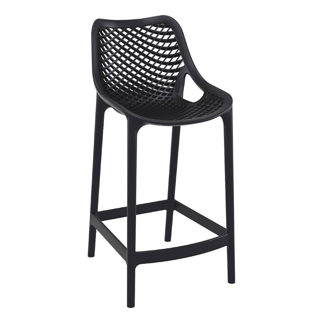 Siesta Exclusive Air Barstool 65 Black (2 Pack) • PAS-DD018