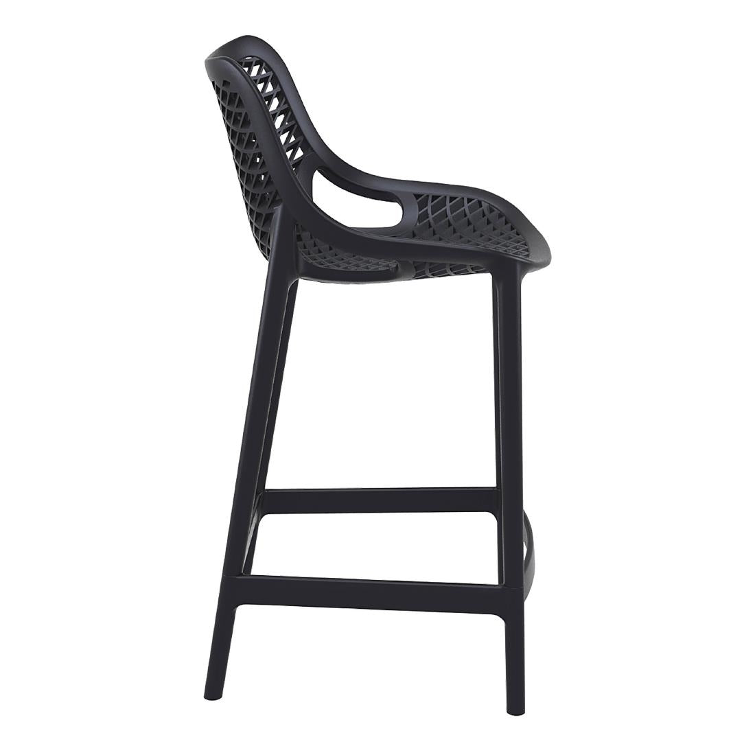 Siesta Exclusive Air Barstool 65 Black (2 Pack) • PAS-DD018