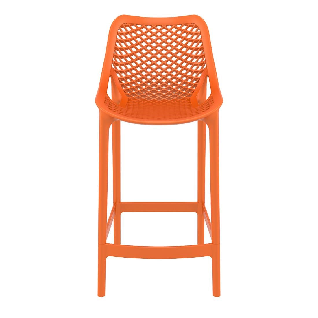 Furnlink Siesta Exclusive Air Barstool 65 - Orange (2 Pack) (Pack of 2) • PAS-DD020