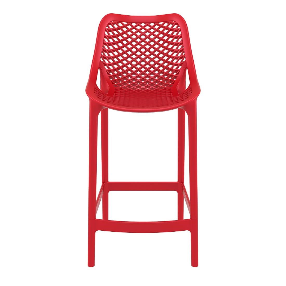 Furnlink Siesta Exclusive Air Barstool 65 - Red (2 Pack) (Pack of 2) • PAS-DD021