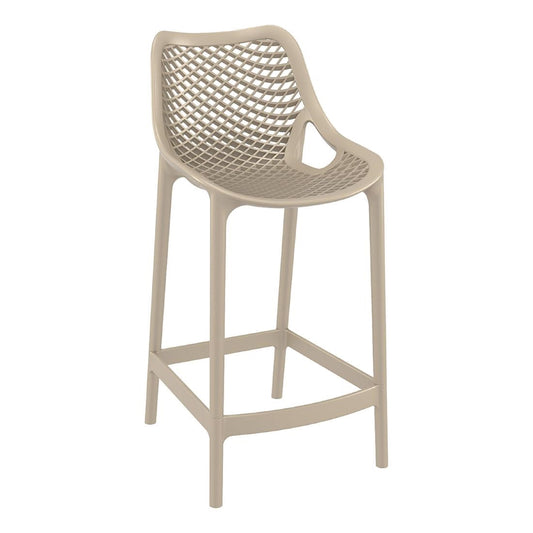 Furnlink Siesta Exclusive Air Barstool 65 - Taupe (2 Pack) (Pack of 2) • PAS-DD022