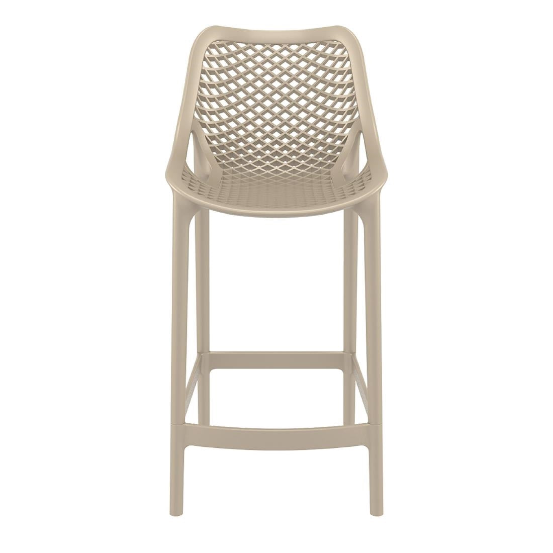 Furnlink Siesta Exclusive Air Barstool 65 - Taupe (2 Pack) (Pack of 2) • PAS-DD022