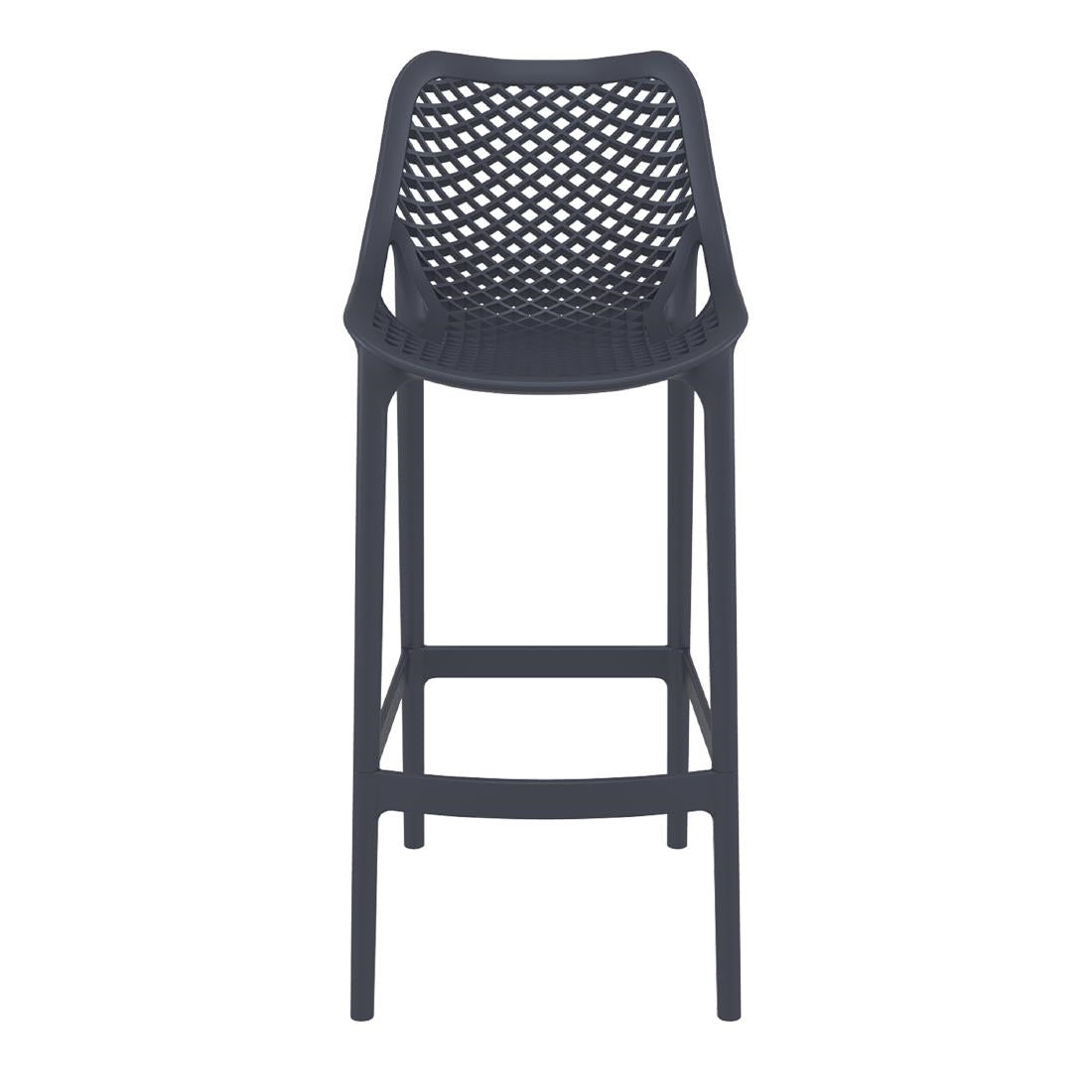 Furnlink Siesta Exclusive Air Barstool 75 - Anthracite (2 Pack) (Pack of 2) • PAS-DD024