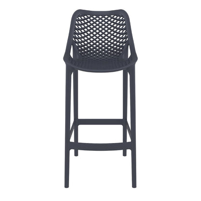 Furnlink Siesta Exclusive Air Barstool 75 - Anthracite (2 Pack) (Pack of 2) • PAS-DD024
