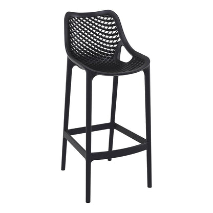 Furnlink Siesta Exclusive Air Barstool 75 - Black (2 Pack) (Pack of 2) • PAS-DD025