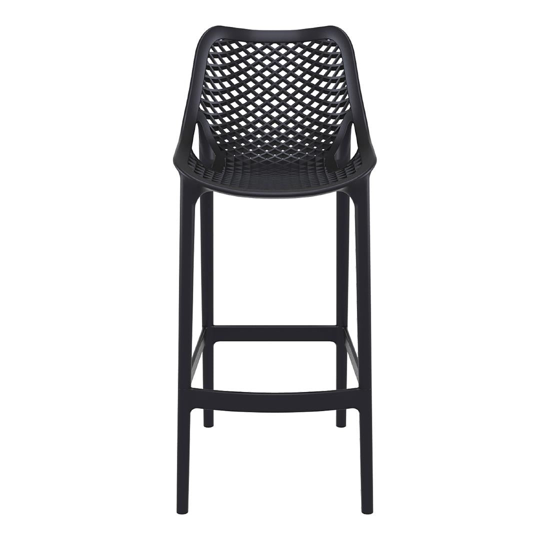 Furnlink Siesta Exclusive Air Barstool 75 - Black (2 Pack) (Pack of 2) • PAS-DD025