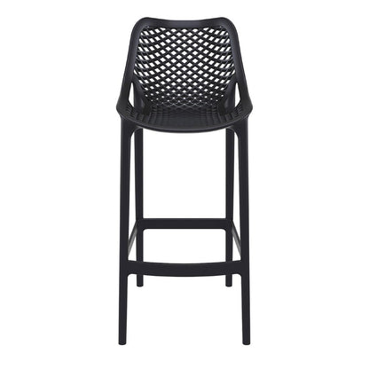 Furnlink Siesta Exclusive Air Barstool 75 - Black (2 Pack) (Pack of 2) • PAS-DD025