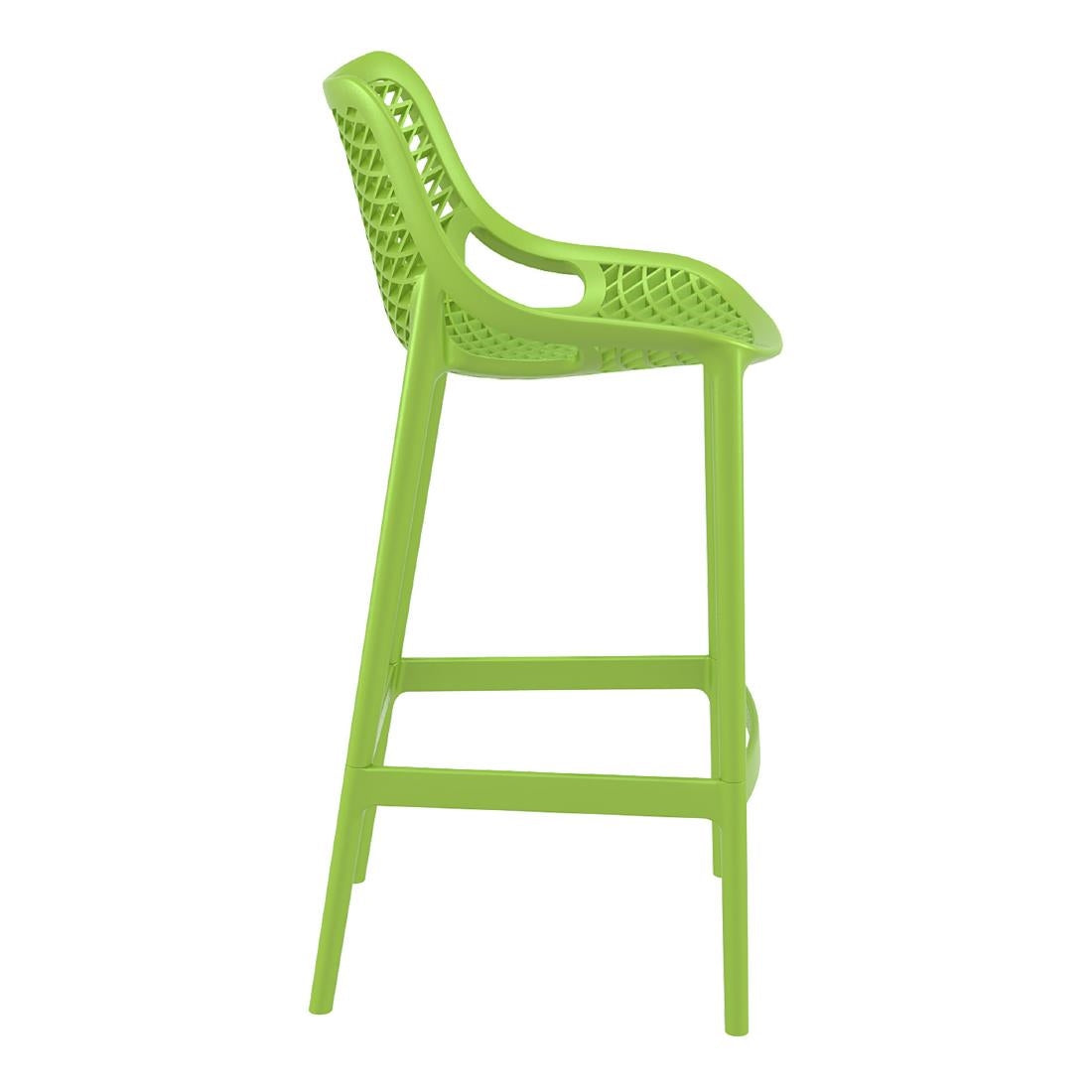 Furnlink Siesta Exclusive Air Barstool 75 - Green (2 Pack) (Pack of 2) • PAS-DD026