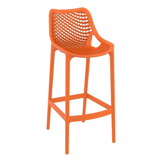 Furnlink Siesta Exclusive Air Barstool 75 - Orange (2 Pack) (Pack of 2) • PAS-DD027