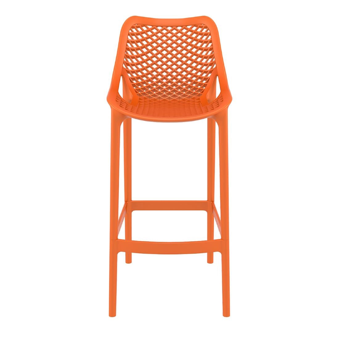 Furnlink Siesta Exclusive Air Barstool 75 - Orange (2 Pack) (Pack of 2) • PAS-DD027