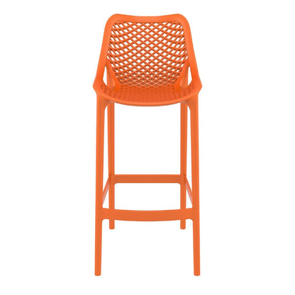 Furnlink Siesta Exclusive Air Barstool 75 - Orange (2 Pack) (Pack of 2) • PAS-DD027